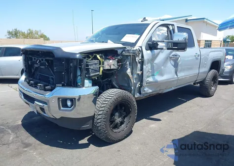 2016 GMC Sierra 2500Hd Slt из США, поврежденный, VIN 1GT12TE85GF281458